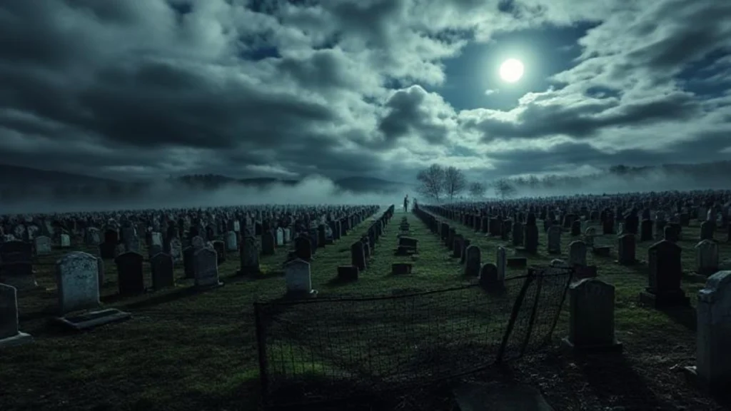 The Cemetery That Grows American Horror Story