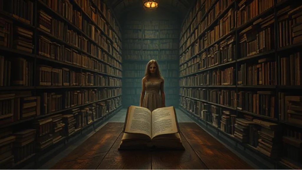 A Library Where Books Rewrite Themselves Horror Story
