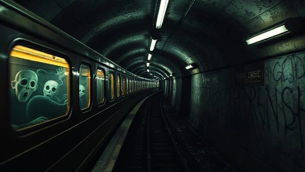 A Subway Tunnel with a Train That Never Stops Horror Story